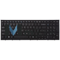 Teclado para Sony vaio VPCEB4C5E VPCEB4A4E Preto Teclado para Sony vaio VPCEB4C5E VPCEB4A4E Preto