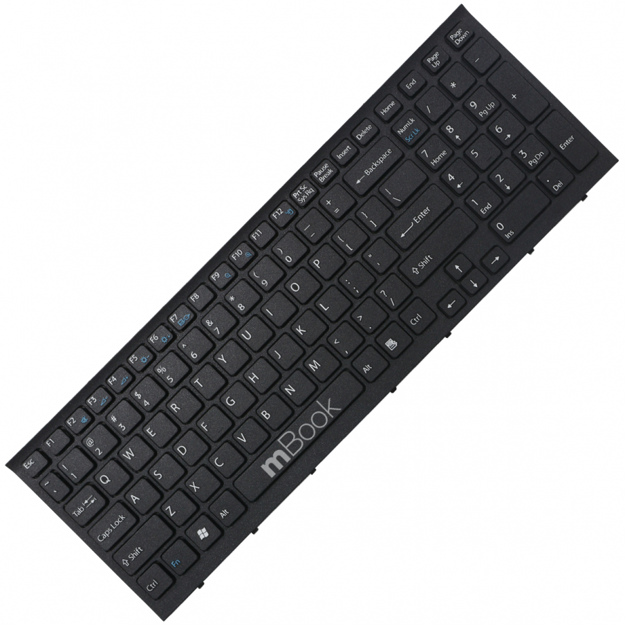 Teclado para Sony vaio VPCEB3J1E VPCEB3D4E Preto