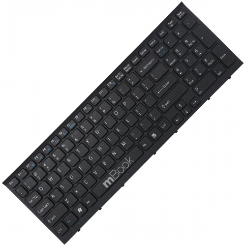 Teclado para Sony vaio VPCEB11GX/T VPCEB11FM/BI Preto