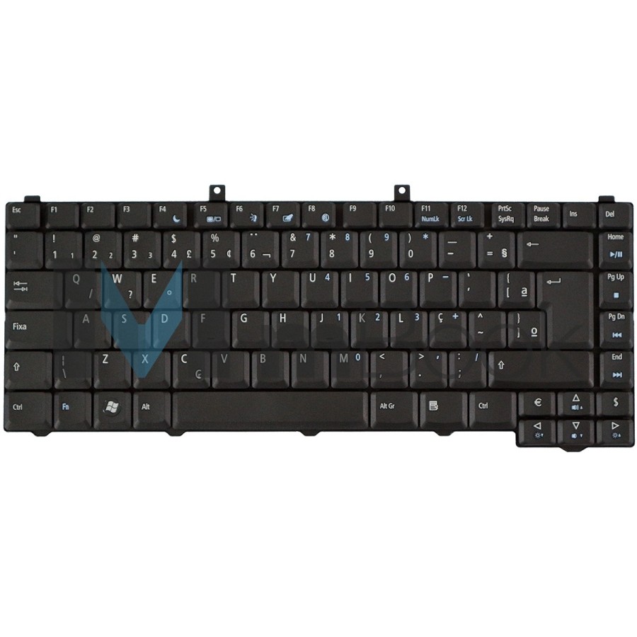 Teclado para Acer 5100 K032102a1ui Pk130080270 Pk13zyu0900