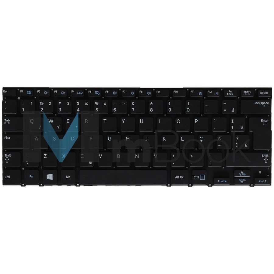 Teclado Samsung Np­530u3c Ba59-03527j Cnba59032