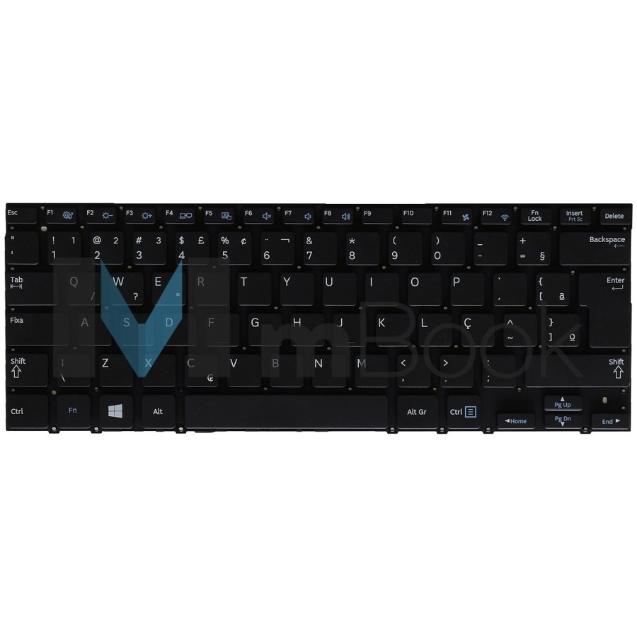 Teclado Samsung Np­530u3c Ba59-03527j Cnba59032
