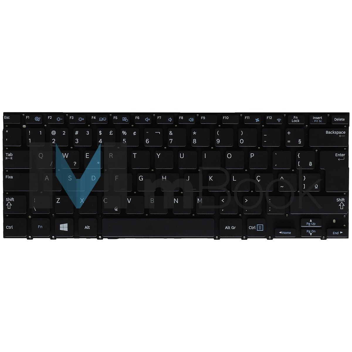 Teclado para Samsung V133660bk1ef Cnba5903254adn4r35f1099, 