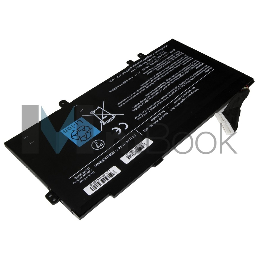 Bateria para notebook Toshiba compatível com PN PABAS267