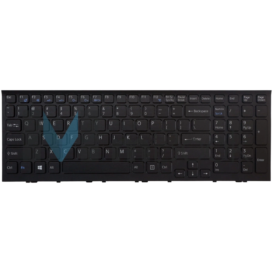 Teclado Sony Vaio VPCEE25FX/T VPC-EE25FX/BI Layout US