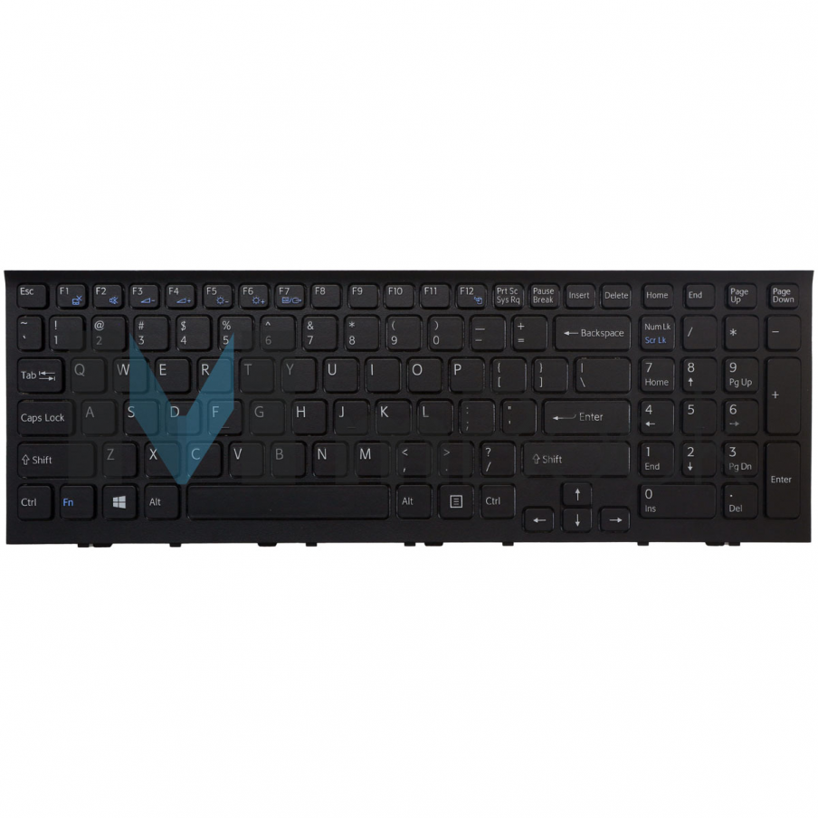 Teclado Sony Vaio VPCEE29FX/WI VPC-EE29FX/BI Layout US
