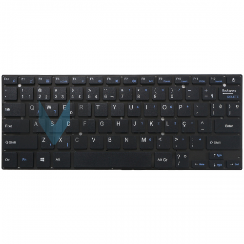 Teclado para Multilaser Legacy PC132 Wifi F4, 