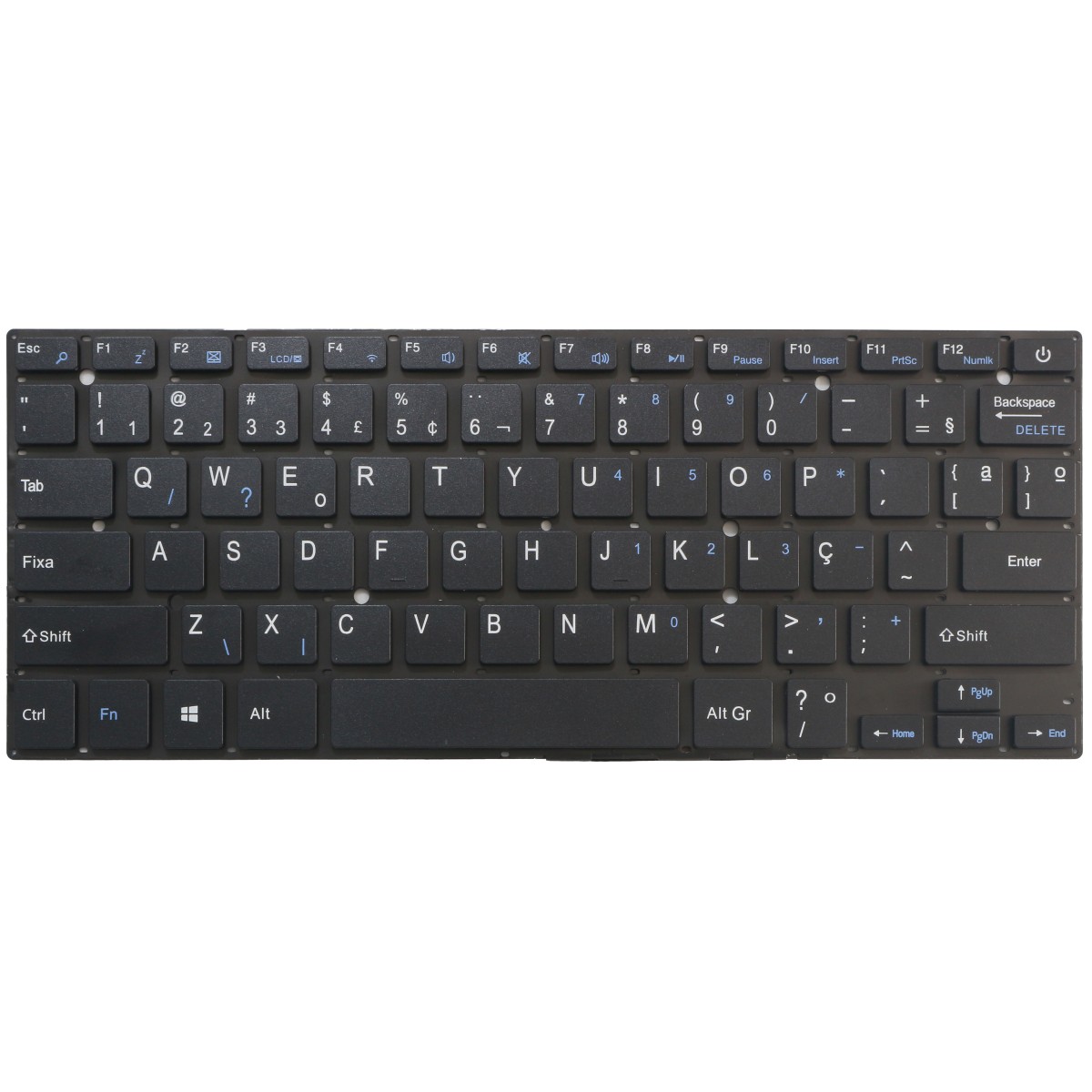 Teclado Para Multilaser Legacy pc134 Wifi F4, 