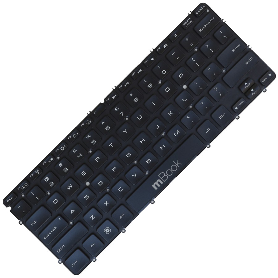 Teclado Dell Xps 09g9yt aed13v00110 mp-11c73hbj920 US