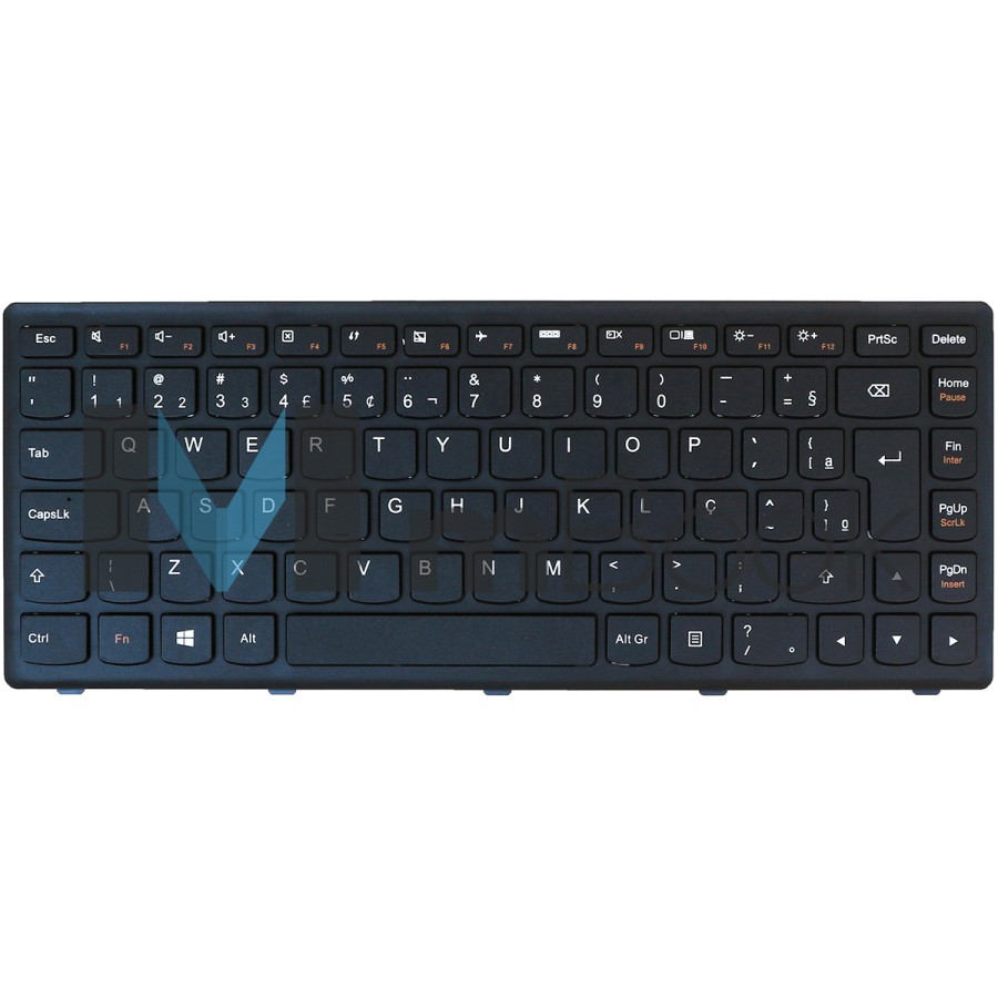 Teclado para Lenovo G400s 25211155 25211125 25212107 Preto