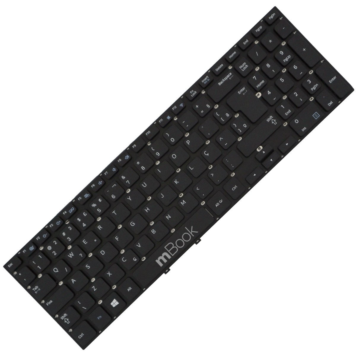 Teclado Notebook para Samsung 9z.n4nsc.30r Np550p5c NP300e5e, 