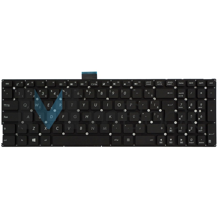 Teclado P/ Asus X555 X555l X555la X555lb X555ld X555 Br C/ Ç