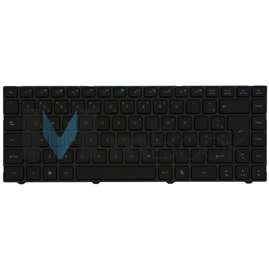 Teclado Positivo Ultrabook X8000 B14y U14y 0kn0-a01br X8600