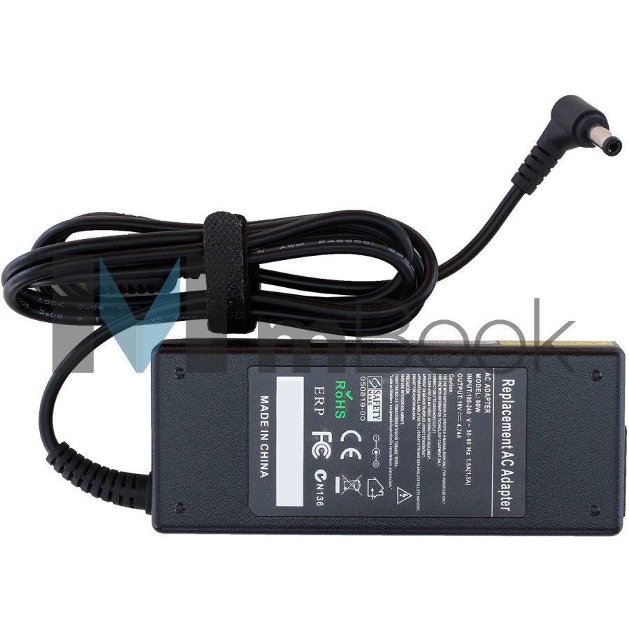 Fonte Carregador 19v 4,7a 90w P/ Notebook Philco Phn 14050