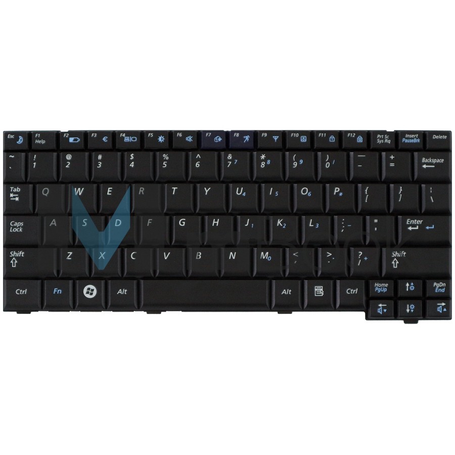Teclado Netbook Samsung Nc10 Nc 10 Np-nc10 Nd10 Us