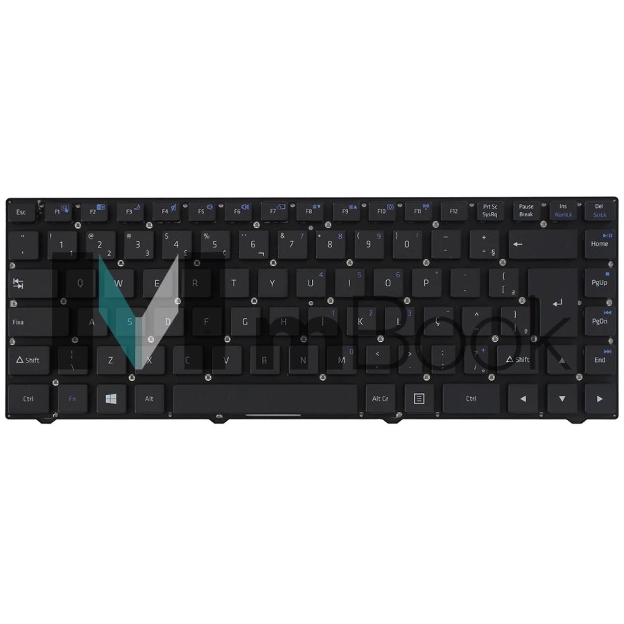 Teclado P/ Philco 14f S1990 82r-14e238-4211 Mp-10f88pa-f51kw