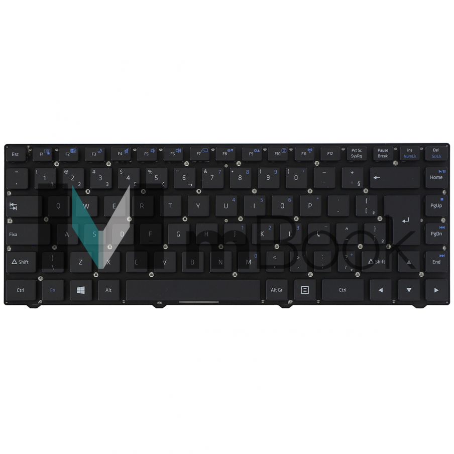 Teclado Notebook Philco 14f 14l 14e 14g W7510 Cce Wm545b Ç