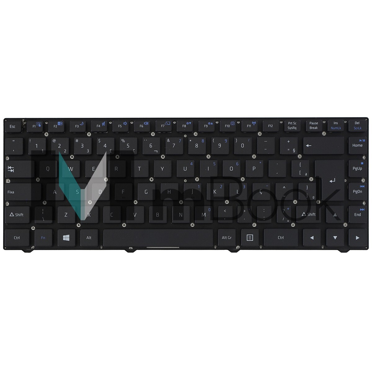 Teclado Cce Wm545b - 82r-14a132-4211 Mp-10f88pa-f513, 