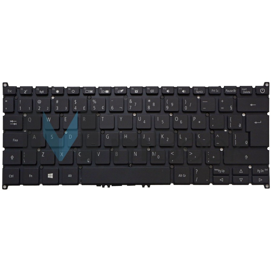 Teclado Compatível Com Acer Swift 1 Sf114-32-p2pk Com Leds