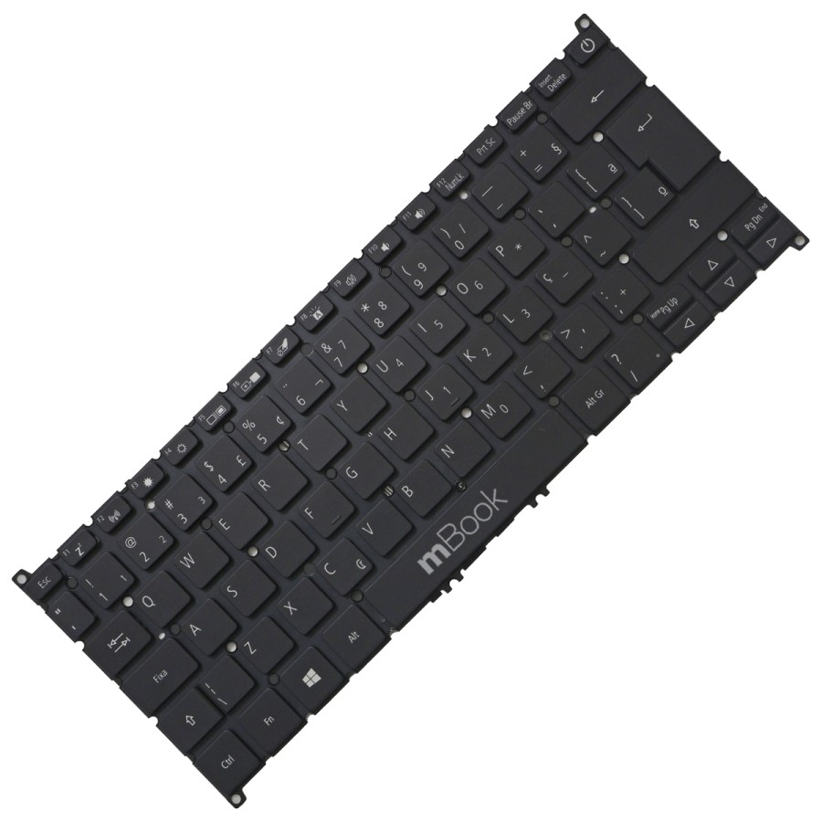 Teclado Compatível Com Acer Swift 1 Sf114-32-p2pk Com Leds