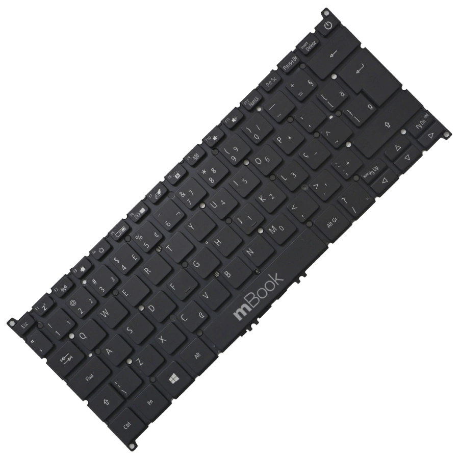 Teclado Compatível Com Acer Swift 1 Sf114-32-c225 Com Leds