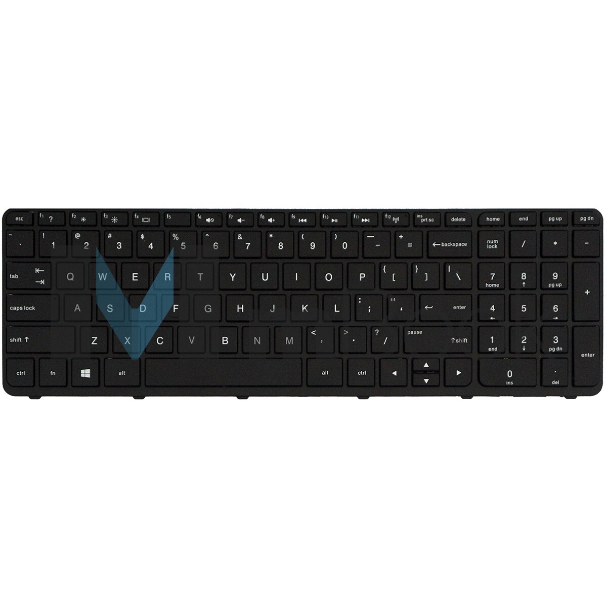Teclado Hp Pavilion 15-f048ca 15-f059wm 15-f085wm Us, 