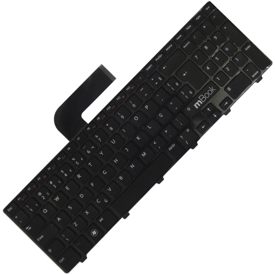 Teclado Dell Inspiron 15r N5110 06kejr Abnt Br C/ Ç