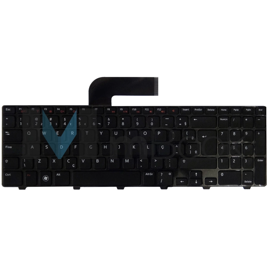 Teclado Dell Inspiron 15r N5110 06kejr Abnt Br C/ Ç