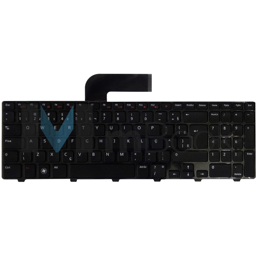 Teclado Para Notebooks Dell Inspiron 15r N5110 M5110 Br 06kw