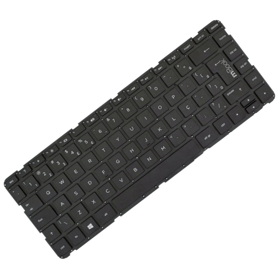 Teclado Hp Sunrex V139246dr1 P/n:741062-201 Sem Moldura