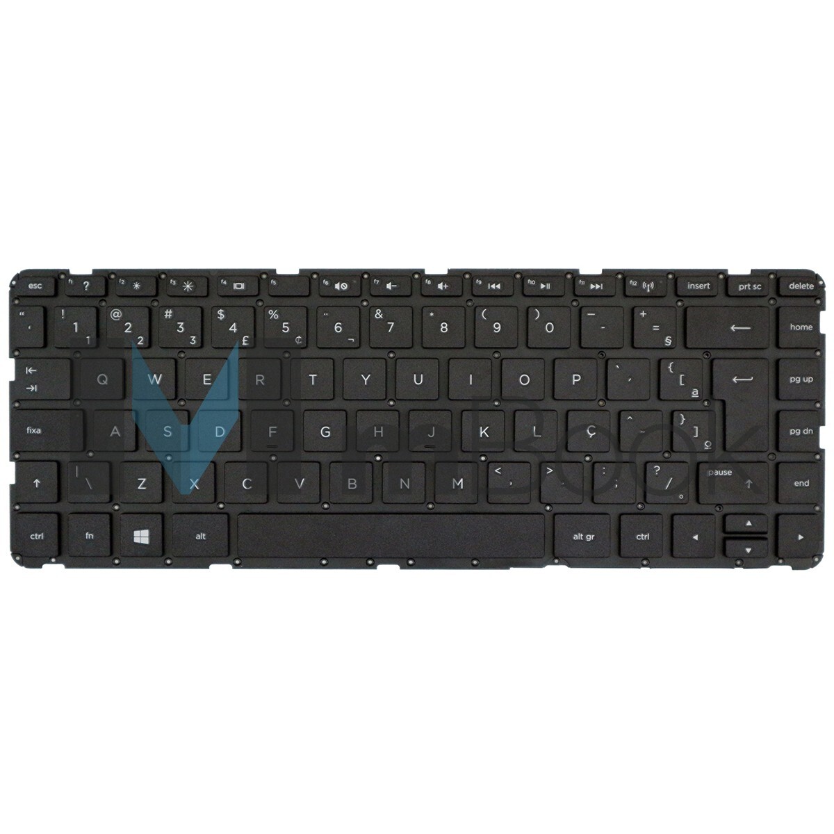 Teclado Hp Pavilion 14-d028br 14-d030br 14-d027br S/ Moldura, 