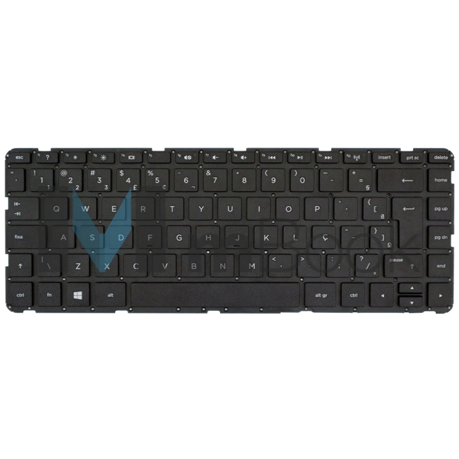 Teclado P/ Hp Pavilion Tpn-f112 14-d027br Compatível Sn3125e