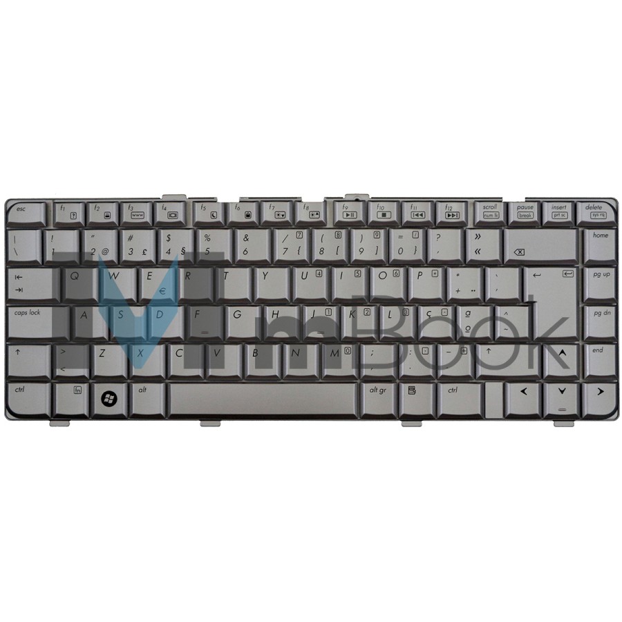 Teclado Hp Pavilion Dv6000 431416-201 431414-201 Ç
