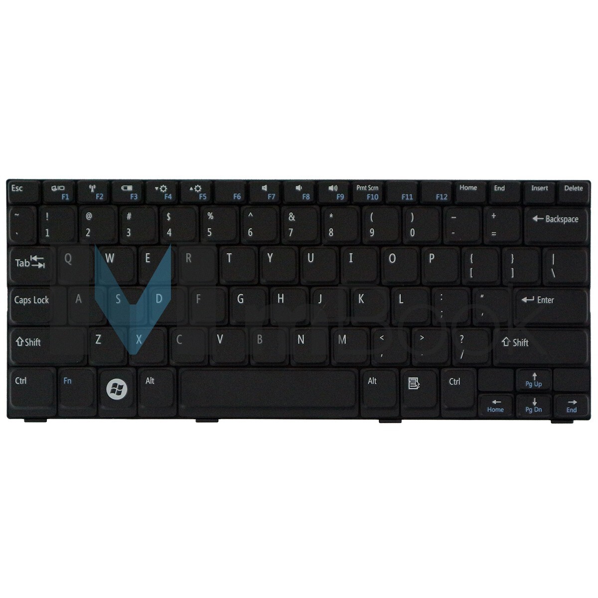 Teclado Dell Mini 1012 1018 Pk1309w2a00 V111502Ak V111502Ak1, 