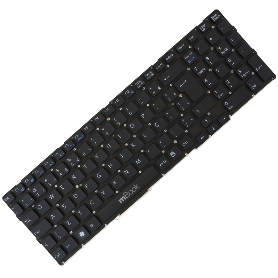 Teclado P/ Sony Vaio Sve1511pgx/s Sve1511rfxb Sve1511rfxw Br