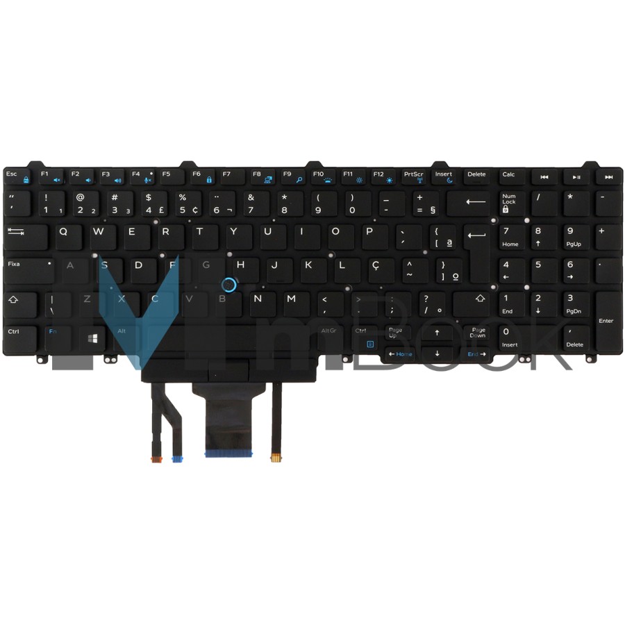 Teclado Dell Latitude E5550 E5570