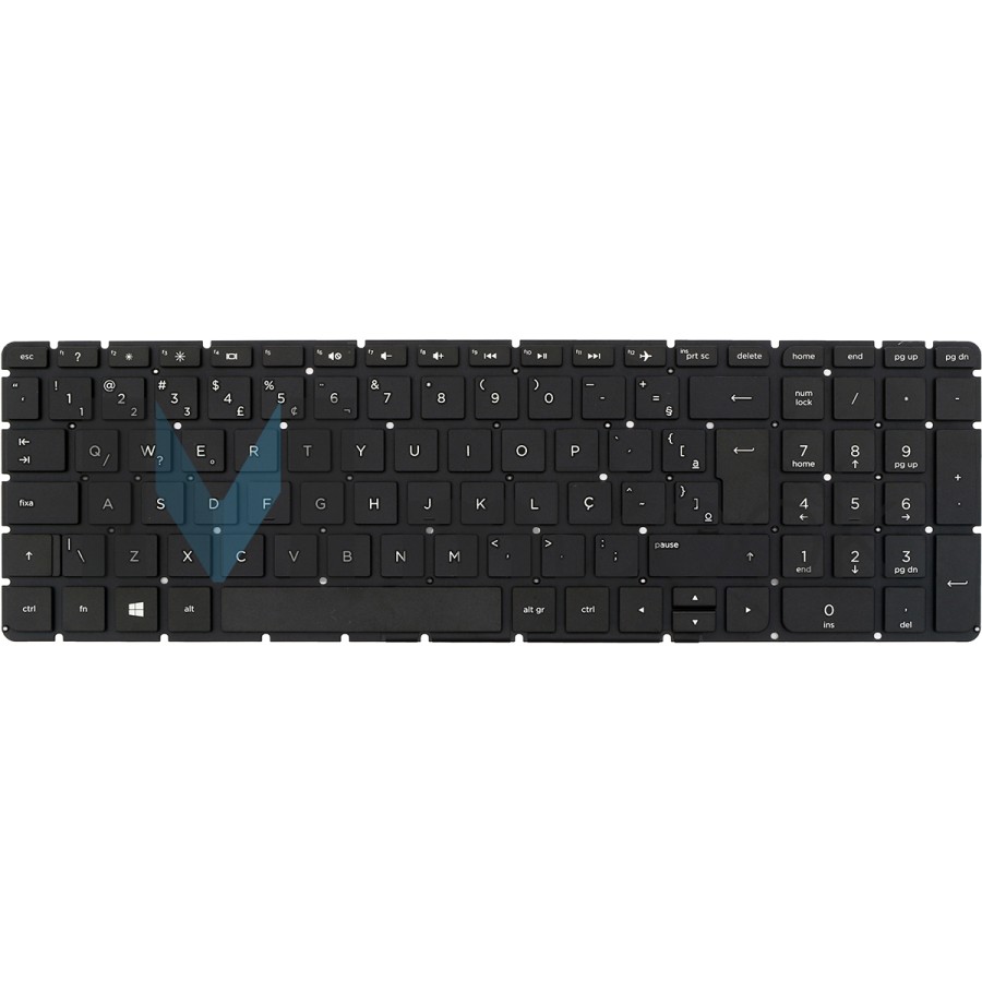 Teclado pra Hp Pavilion 813974-001 15-ay Tpn-c125 BR Ç