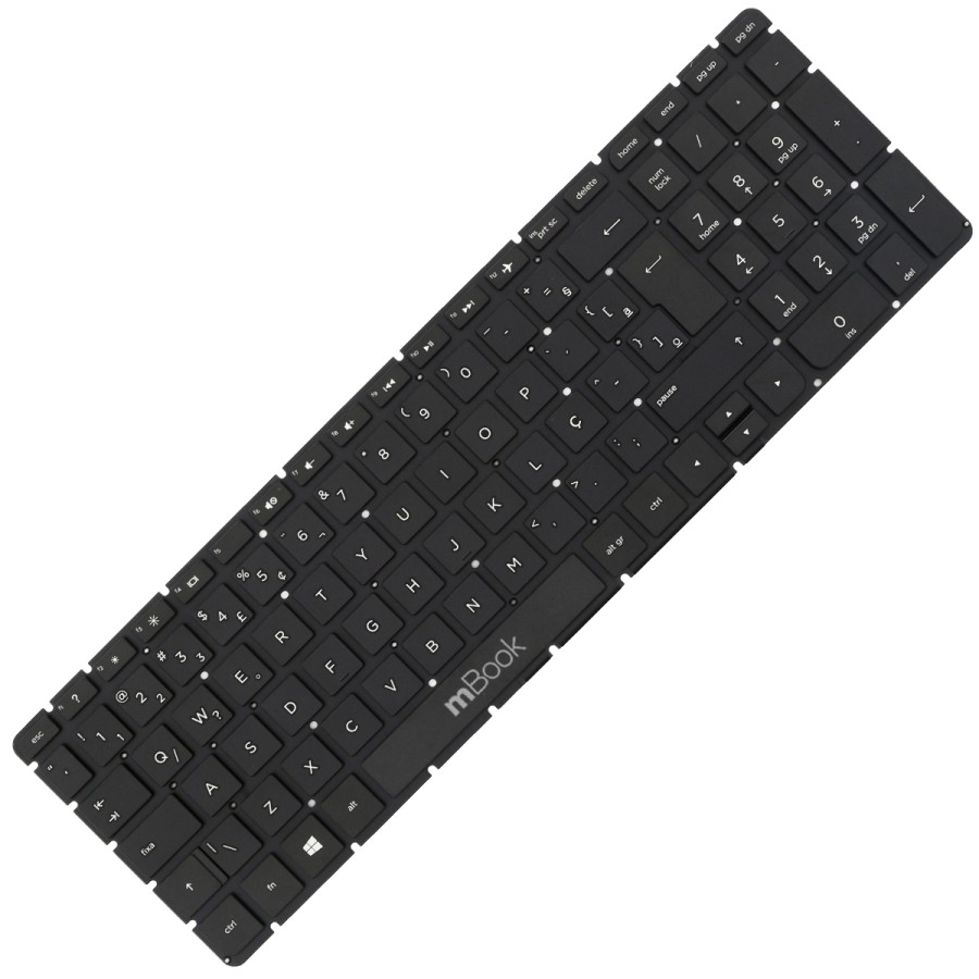 Teclado pra Hp 15-ac027ds 15-ac103na 15-ay 15-ba043ng BR Ç