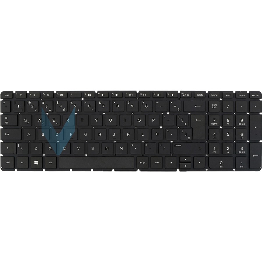 Teclado pra Hp 15-ay013nr 15-ay191ms 15-ba BR Ç