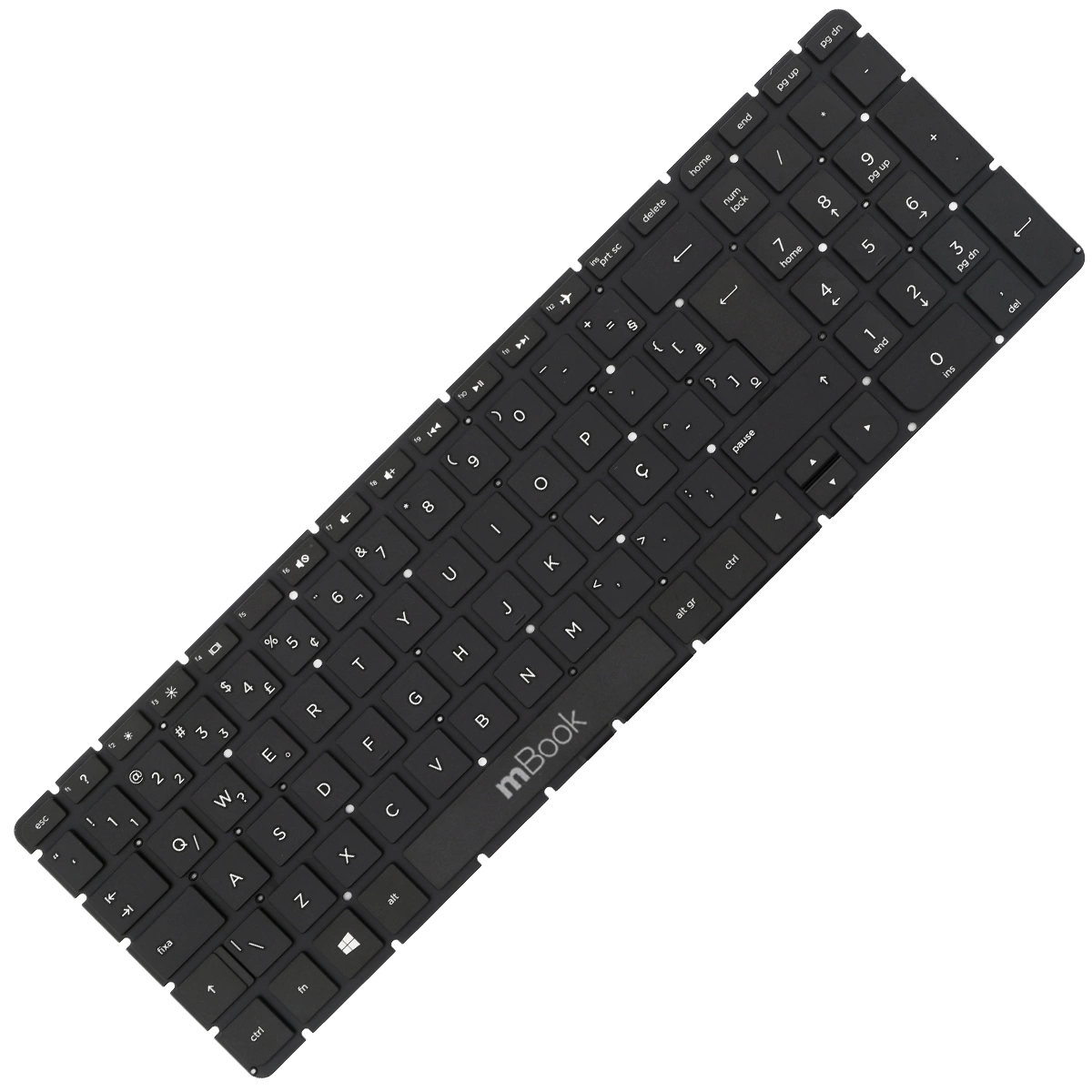 Teclado pra Hp 15-ac602tu 15-ac602tx 15-ac603tu BR Ç Teclado pra Hp 15-ac602tu 15-ac602tx 15-ac603tu BR Ç