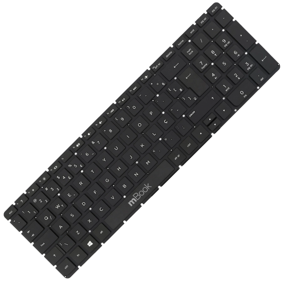 Teclado pra Hp 15-ac602tu 15-ac602tx 15-ac603tu BR Ç