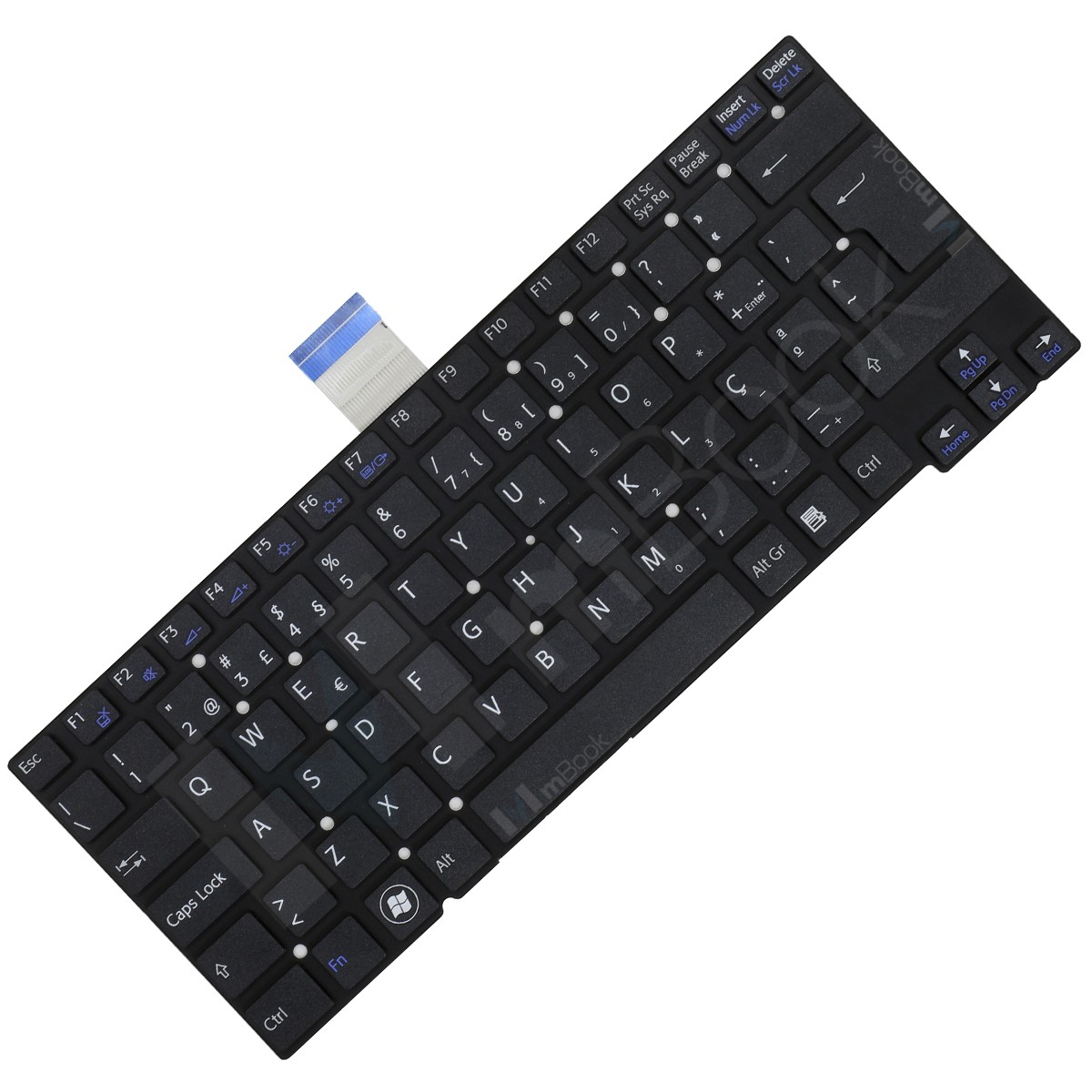 Teclado para Sony Vaio SVT1312C5E SVT1312L1RS Layout PO Teclado para Sony Vaio SVT1312C5E SVT1312L1RS Layout PO