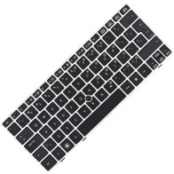 Teclado Hp Elitebook 2560p 6037b0055137 Us Frame Prata