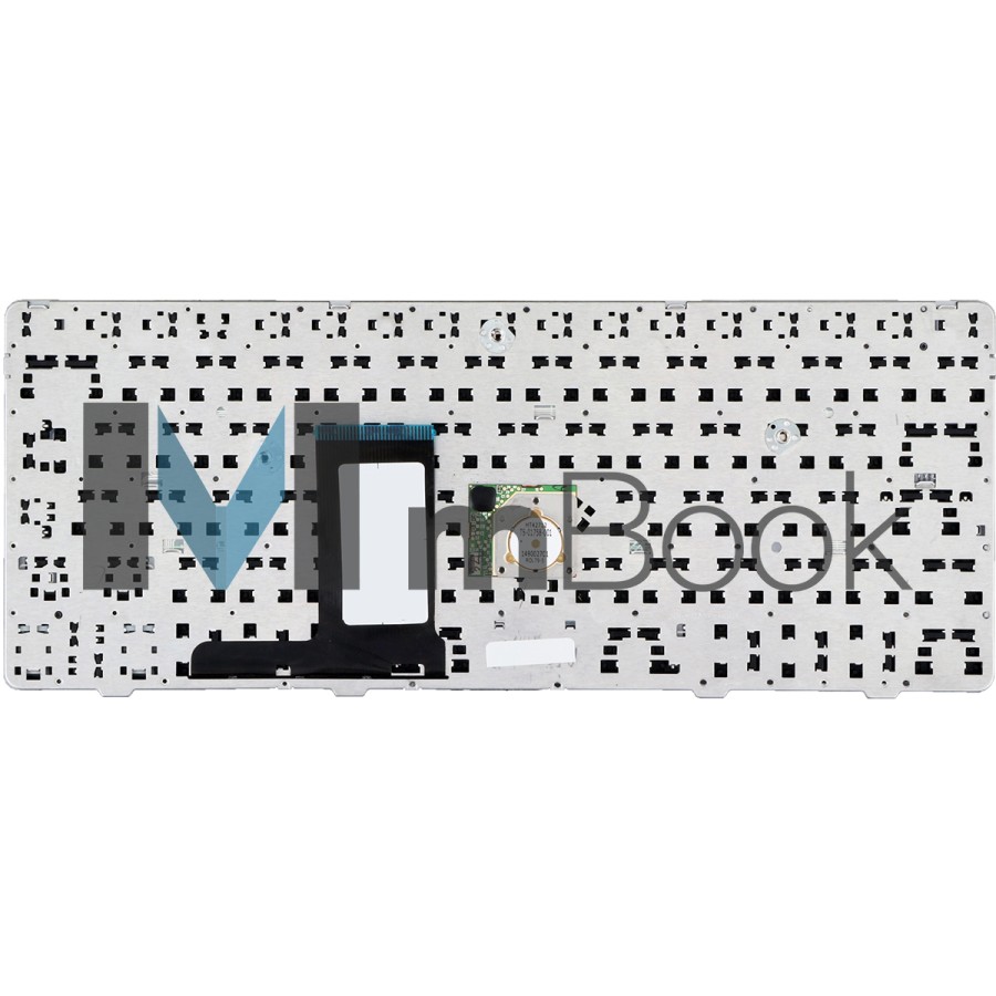Teclado para HP Elitebook 2560p 6037b0055137 Us Frame Prata, 