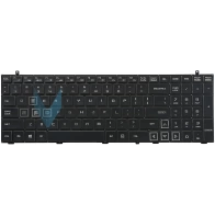 Teclado para notebook compatível com PN 6-80-N15Z0-01D-1