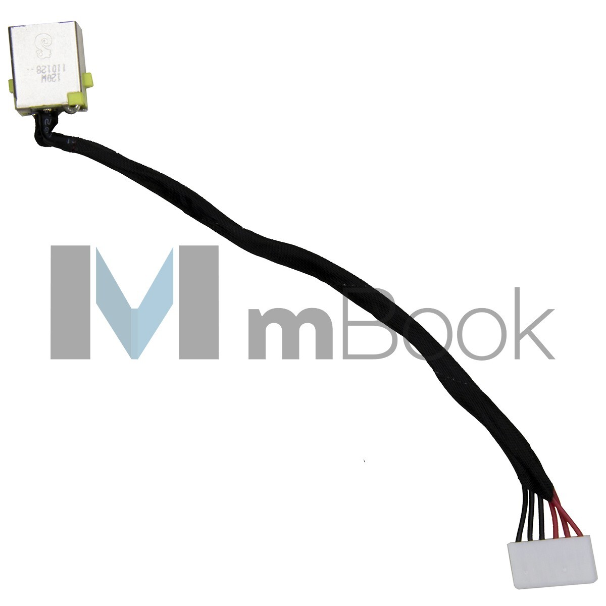 Conector DC Jack para Acer compatível com PN DC30100ZC00, 
