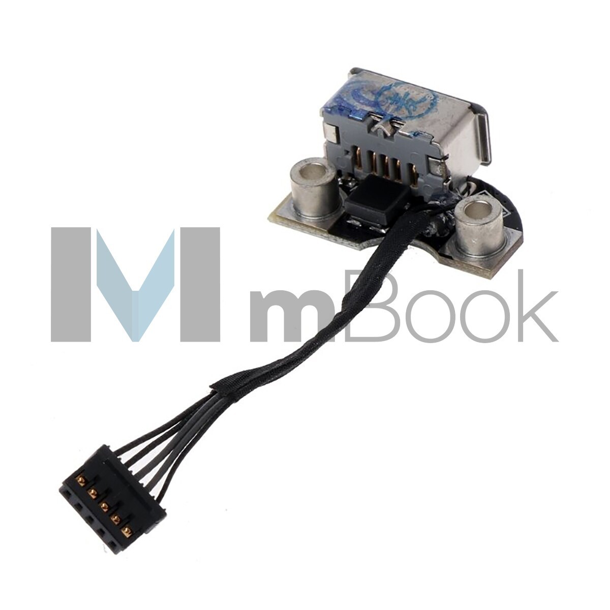 Conector DC Jack para Apple MB467LL/A MB471LL/A Com Cabo, 