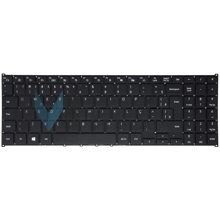Teclado pra Samsung compatível com PN BA68-12770A BR