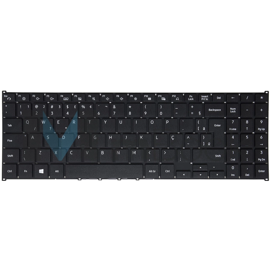 Teclado pra Samsung compatível com PN BA68-12770A BR