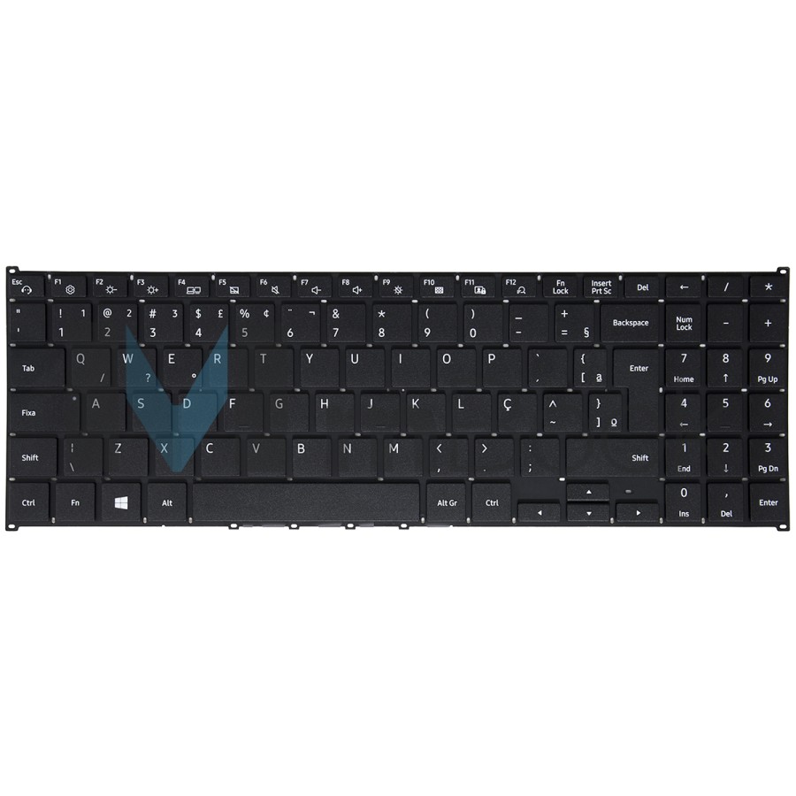 Teclado para Samsung compatível com ba5904460c Layout BR